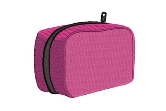 Pink Makeup Bag Mockup