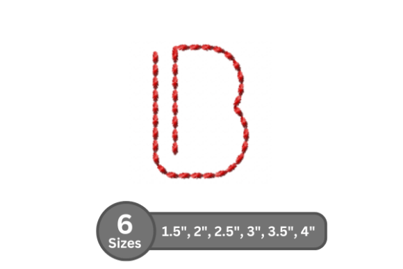 Soft Cord Alphabet -B