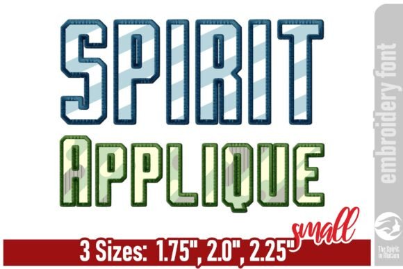 Spirit Applique Font