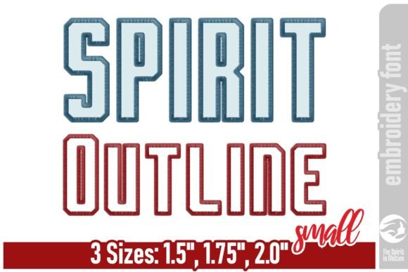 Spirit Outline Font